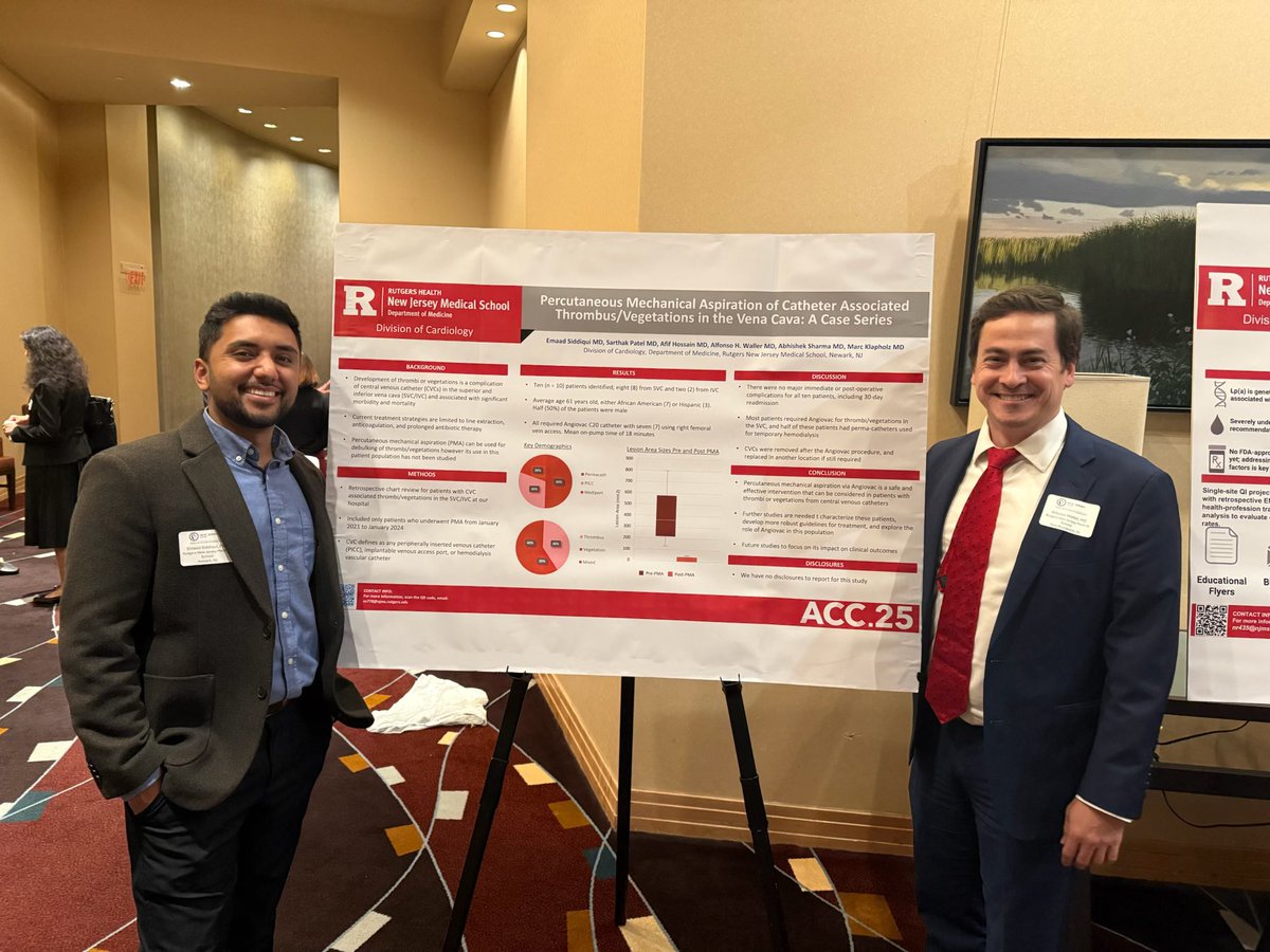 Great seeing current fellows and residents presenting and catching up with colleagues and former fellows at <a href="/NJACC/">NJ Chapter of ACC</a>