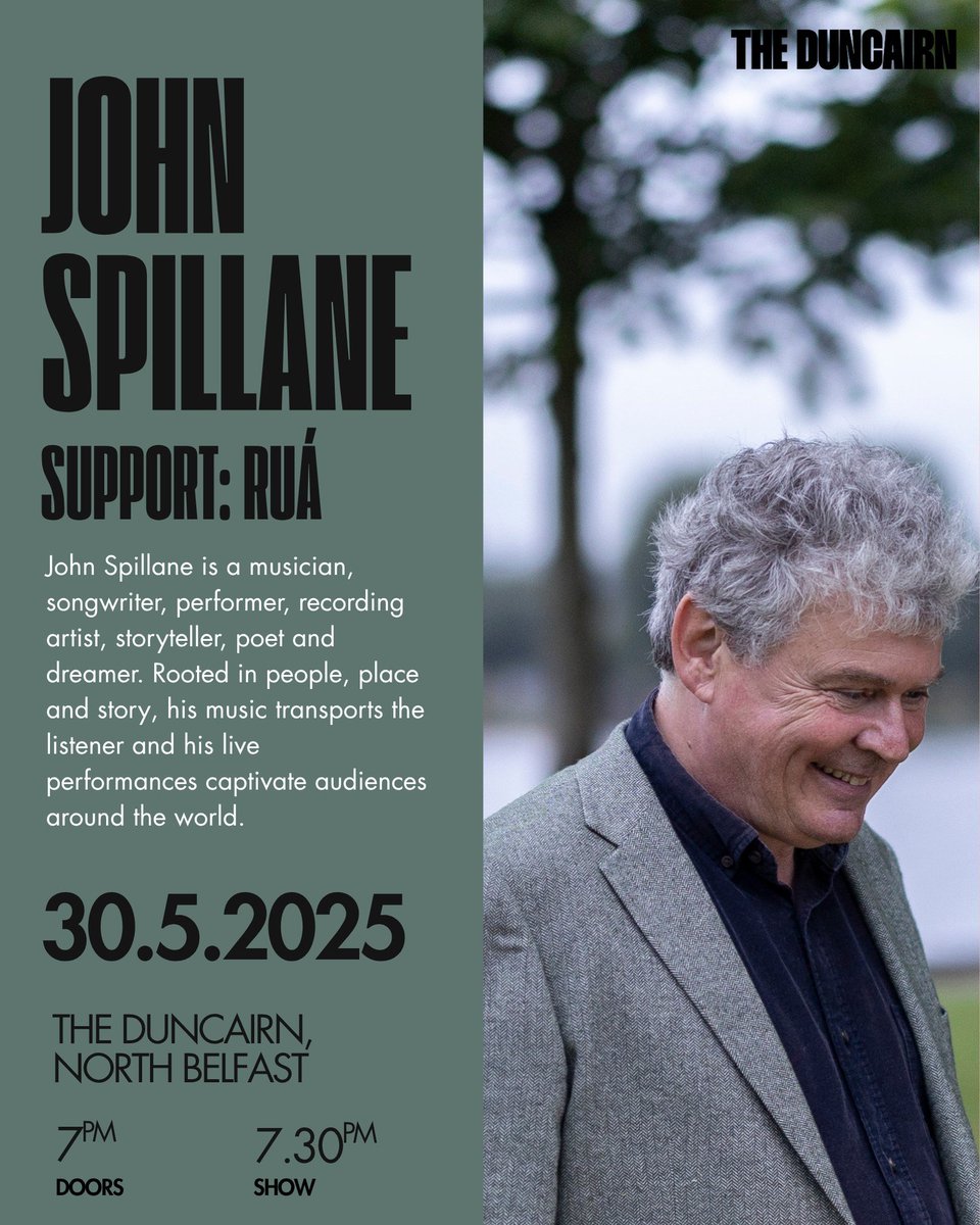 John Spillane (@johnspillane_) on Twitter photo There are still a few tickets left for my gig TOMORROW at <a href="/theduncairn/">Duncairn Arts</a>, Belfast. Doors open at 7pm, gig starts at 7:30pm. Grab your tickets here while you can! theduncairn.ticketsolve.com/ticketbooth/sh⦠There are still a few tickets left for my gig TOMORROW at <a href="/theduncairn/">Duncairn Arts</a>, Belfast. Doors open at 7pm, gig starts at 7:30pm. Grab your tickets here while you can! theduncairn.ticketsolve.com/ticketbooth/shā¦