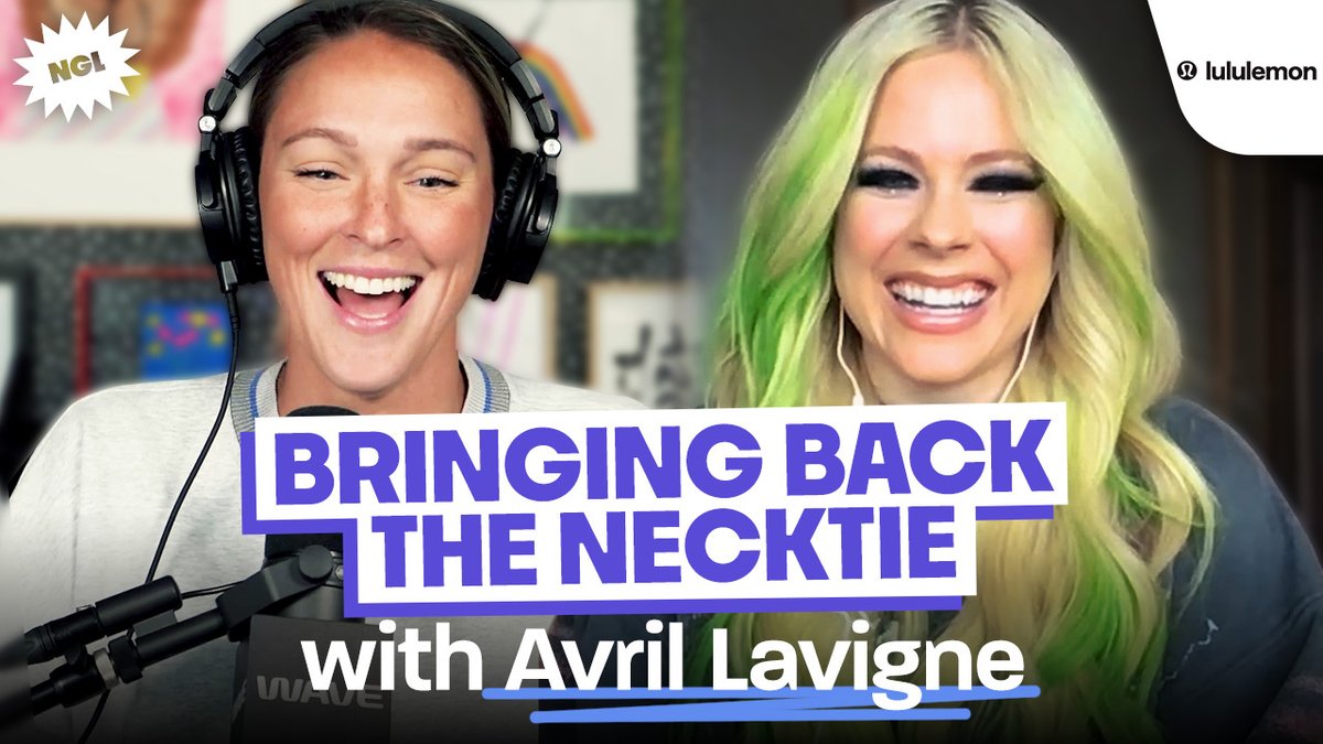 Episode 20 with <a href="/AvrilLavigne/">Avril Lavigne</a> is out now on all audio platforms! 

Watch the premiere with us at 12PM ET: youtu.be/qKjPxvv9gwM