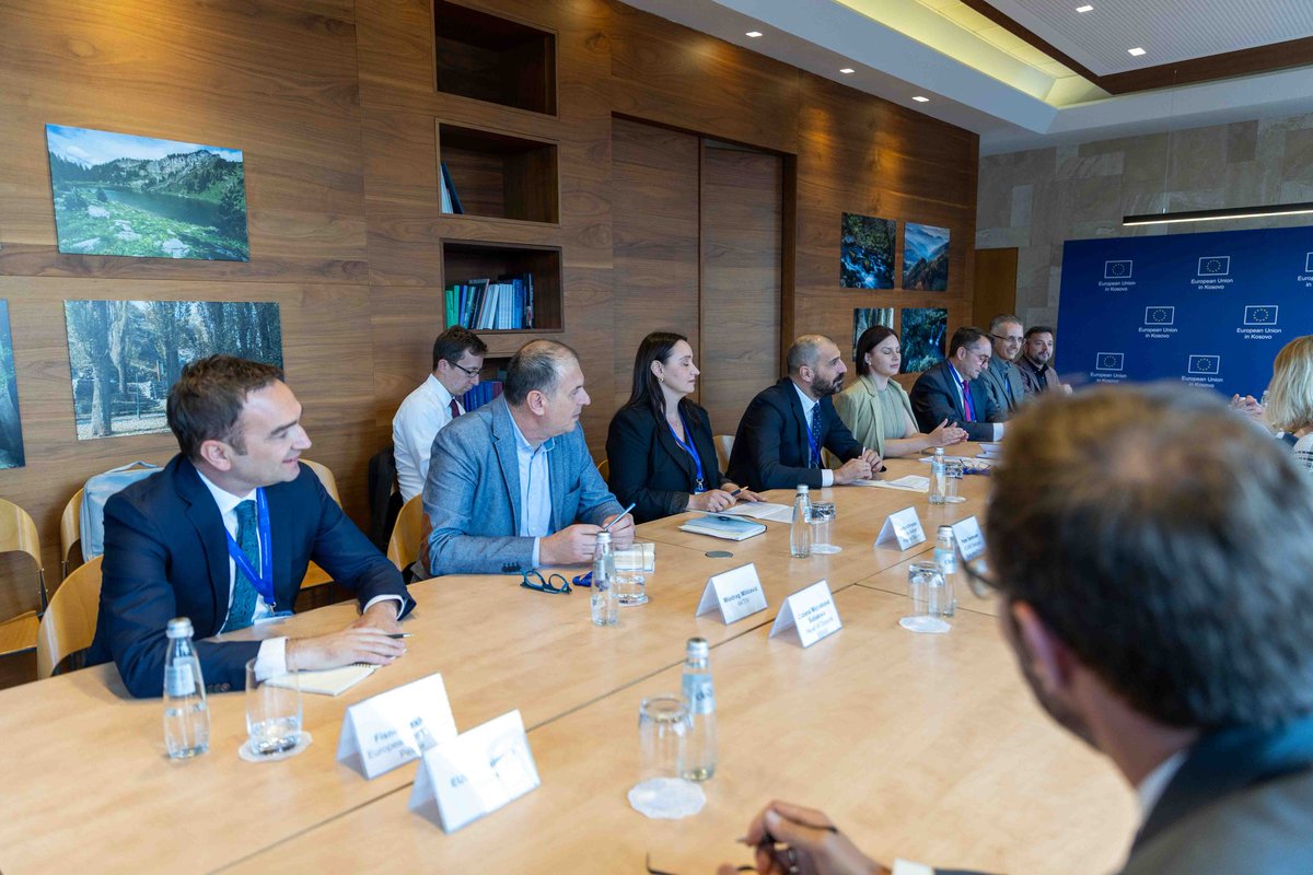 Great pleasure and privilege for the #Kosovo Civic Alternative to meet HRVP <a href="/kajakallas/">Kaja Kallas</a> last week in Prishtina and share our views on Kosovo's EU path, constitutional multi-ethnicity and the normalization dialogue.