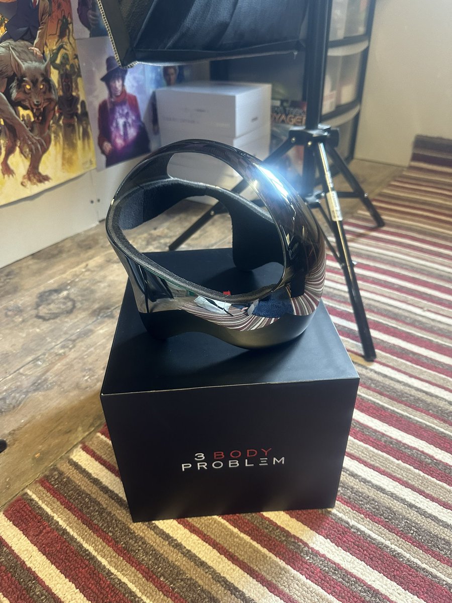Have 2 of these 3 Body Problem helmets to sell - any interest?
