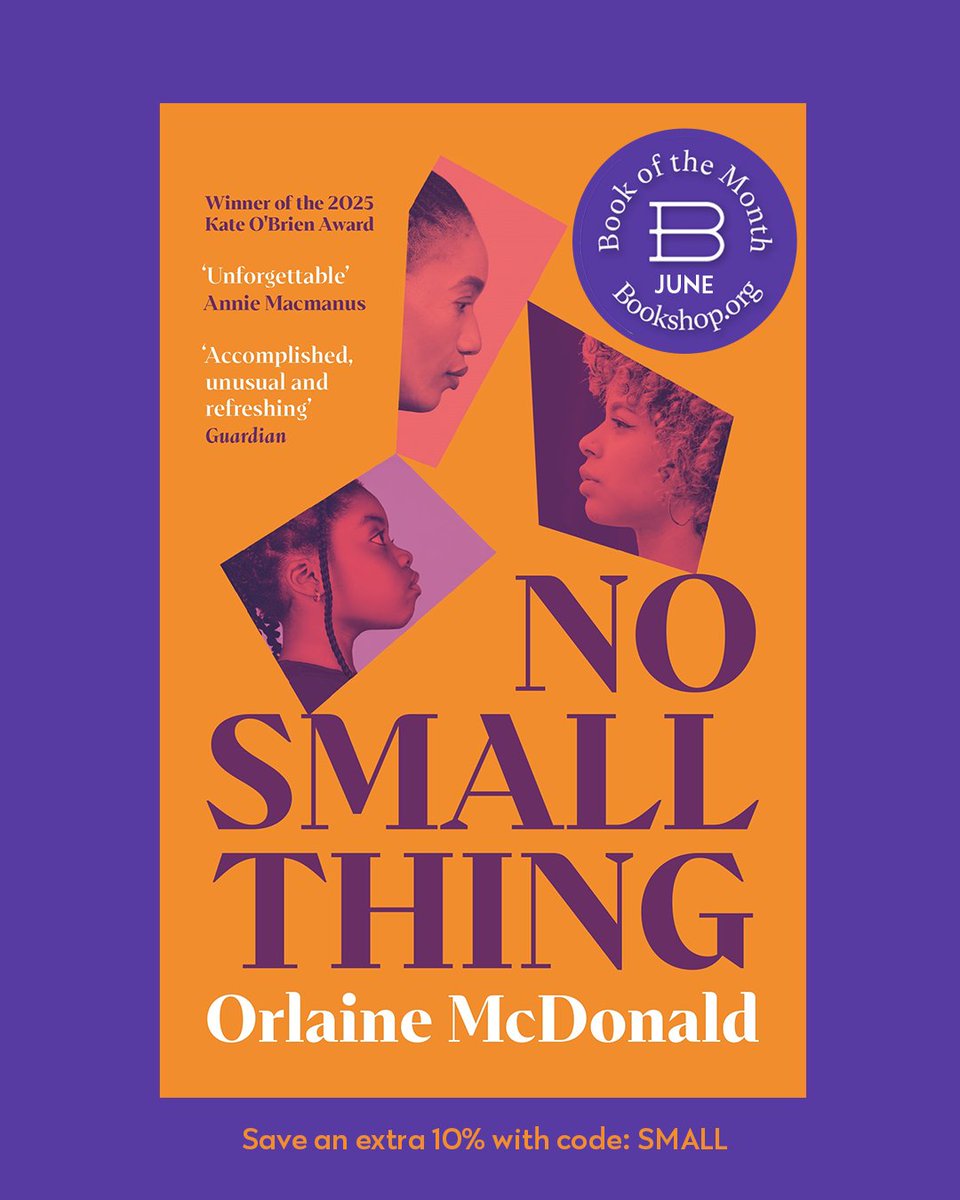 The_Secret_Bookreview (@secret_bookblog) on Twitter photo Order No Small Thing by Orlaine McDonald and get an extra 10%!
Use code SMALL throughout June!
A special thanks to <a href="/bookshop_org_UK/">Bookshop.org</a> for helping celebrate this book!
uk.bookshop.org/a/13594/978180… Order No Small Thing by Orlaine McDonald and get an extra 10%!
Use code SMALL throughout June!
A special thanks to <a href="/bookshop_org_UK/">Bookshop.org</a> for helping celebrate this book!
uk.bookshop.org/a/13594/978180…