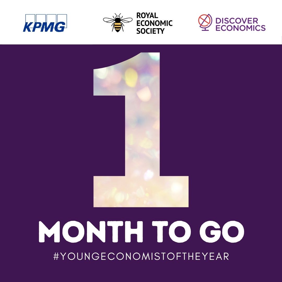 1 month to go! Enter the Young Economist of the Year 2025 and share your bold ideas on today’s biggest economic issues.
Submit your blog, podcast, video or presentation by 29 June 2025 at 23:59 BST
👉 discovereconomics.co.uk/young-economis…

Supported by <a href="/kpmguk/">KPMG UK</a>  and FT Schools