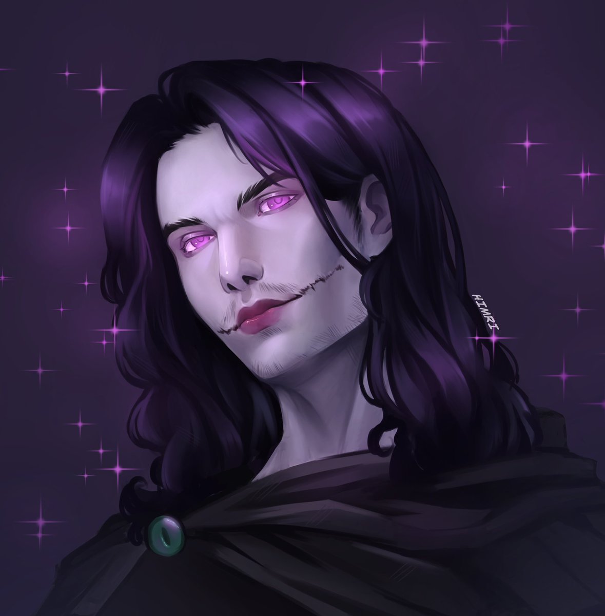 Enderman in my style 

#digitalart #Minecraft #enderman