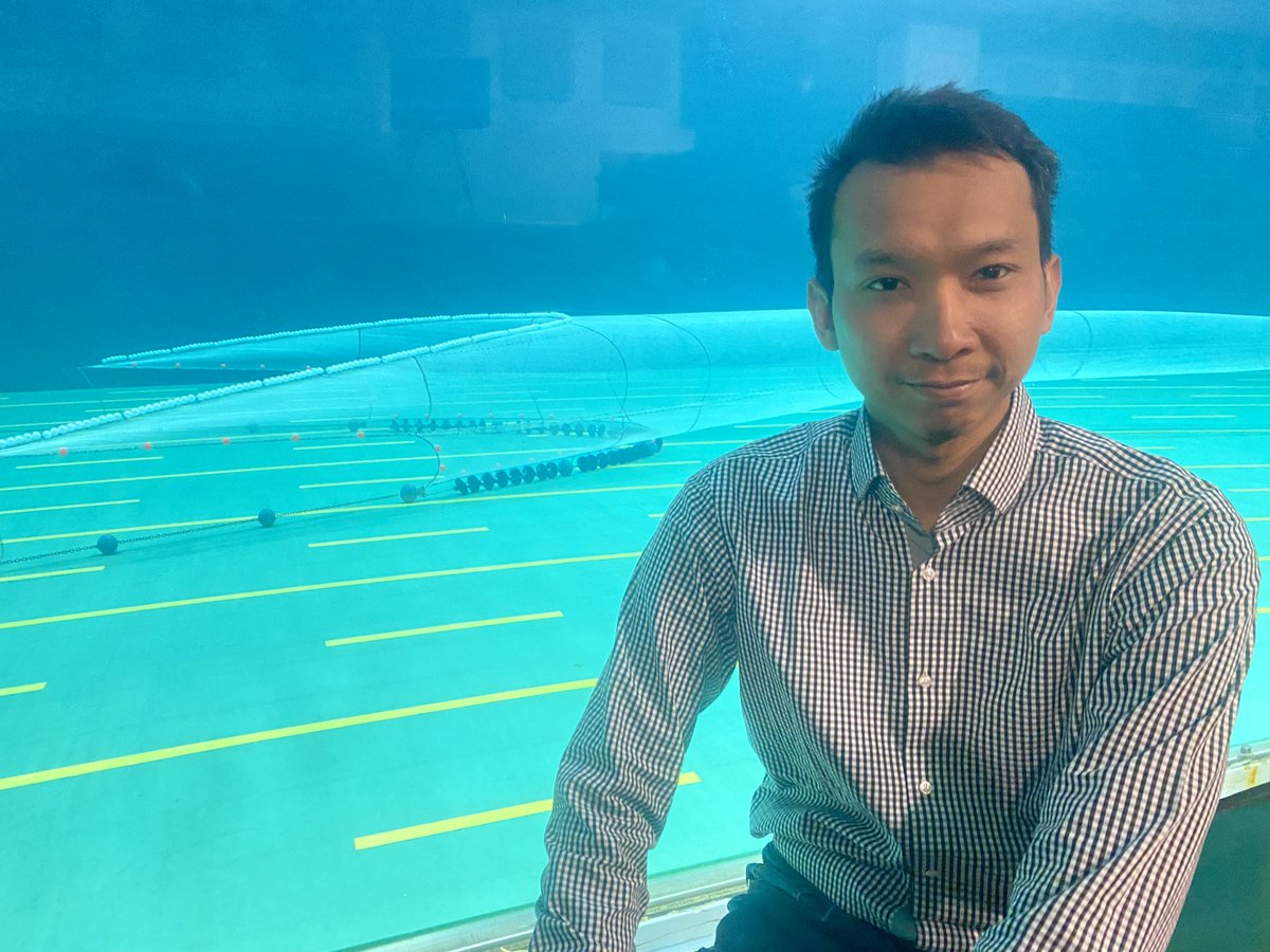 Please join us in welcoming Nurul Huda - a visiting graduate student from DTU-Aqua (Denmark). Nurul is a PhD student under the supervision of Prof. Barry O'Neill. His research interests focus on the engineering performance and environmental impacts of bottom trawls.
