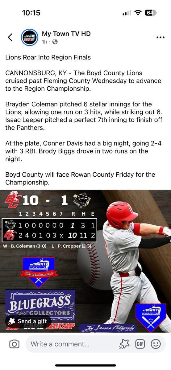 Kenny Powers, aka <a href="/Braydencoleman_/">brayden coleman</a> goes out and shoves again! Dude is a dog!!!