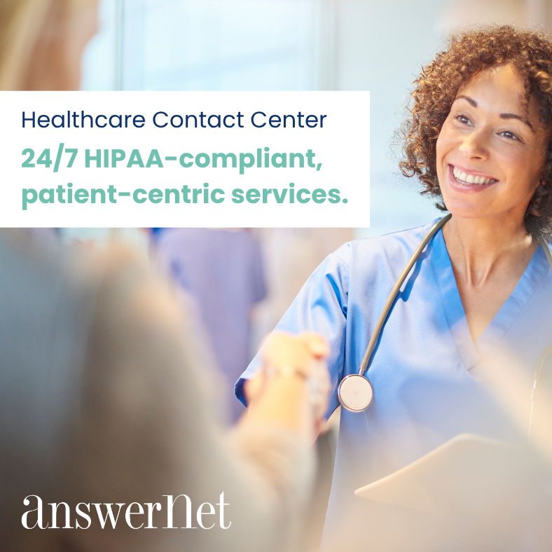AnswerNet's tweet image. Patients expect immediate support. Let AnswerNet handle the calls about insurance, billing and appointment scheduling in your EMR/EHR so you can focus on providing excellent care.

answernet.com/industries/hea…

#Medical #MedicalPractice #MedicalOffice #Hospital #HealthcareIndustry