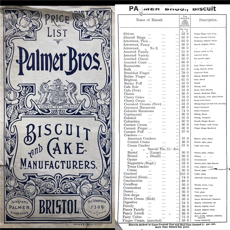 In celebration of National Biscuit Day, here's a 3-page menu for you to browse. There's some age-old favourites but also quite a few we'd never heard of!