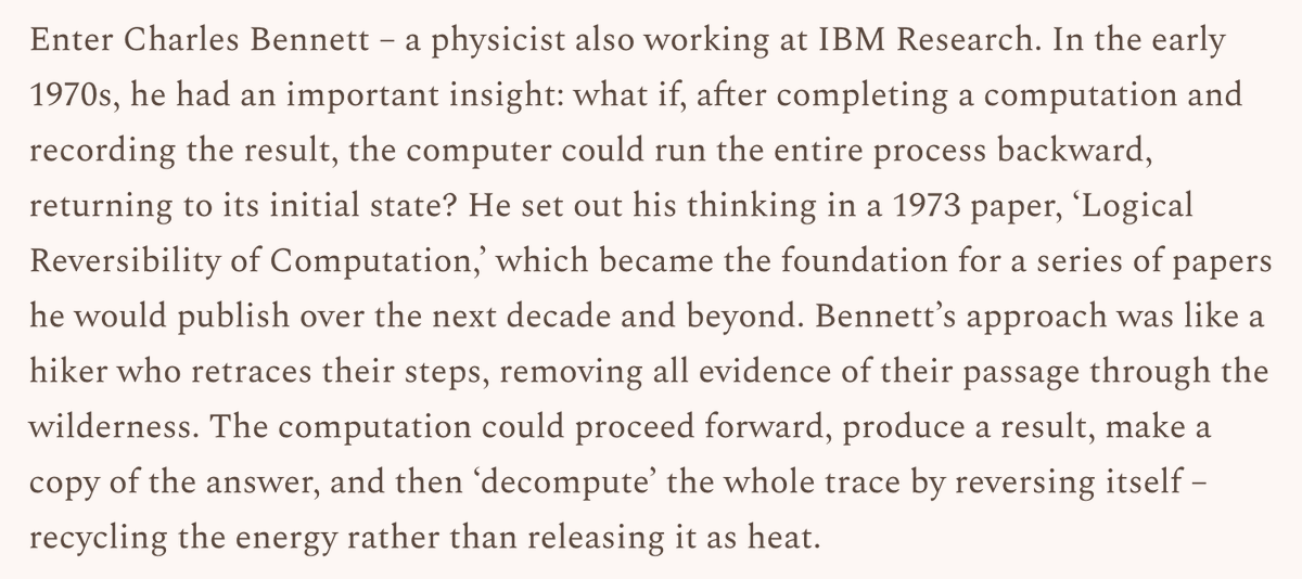Vaire Computing (@vairehq) on Twitter photo Moore’s law is slowing, but demand for compute keeps rising. The next leap won’t come from pushing existing architectures
At <a href="/VaireHQ/">Vaire Computing</a> we are developing near-zero energy chips grounded in reversible computing
A perspective here 🔗 worksinprogress.news/p/computers-of… Moore’s law is slowing, but demand for compute keeps rising. The next leap won’t come from pushing existing architectures
At <a href="/VaireHQ/">Vaire Computing</a> we are developing near-zero energy chips grounded in reversible computing
A perspective here 🔗 worksinprogress.news/p/computers-of…