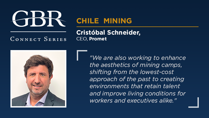 Global Business Reports (@gbreports) on Twitter photo Cristóbal Schneider, CEO at <a href="/SeleccionPromet/">Selección Promet</a>, comments on permitting and climate challenges, and explains why the company adds value through flexible solutions and bespoke designs.
Read the interview on our website👉 gbreports.com/interview/cris…
#ChileMining #Chile #Mining #GBR Cristóbal Schneider, CEO at <a href="/SeleccionPromet/">Selección Promet</a>, comments on permitting and climate challenges, and explains why the company adds value through flexible solutions and bespoke designs.
Read the interview on our website👉 gbreports.com/interview/cris…
#ChileMining #Chile #Mining #GBR