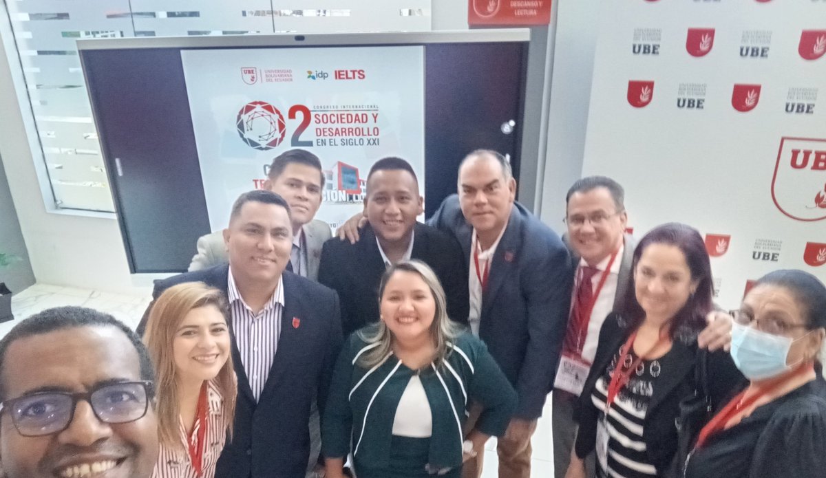 <a href="/UbeEcuador/">UBE | Universidad Bolivariana Del Ecuador</a> <a href="/JessicaLavayenT/">Jessica Lavayen Tamayo</a> <a href="/Scopus/">Elsevier | Scopus</a> @Ambiente_Ec <a href="/barmontec/">Julio Barzola-Monteses</a> <a href="/MonicaMolinaB/">Mónica Molina B.</a> <a href="/RosangelaCaice3/">Rosangela Caicedo1</a> <a href="/gueigle/">Sonin Gueigle</a> <a href="/giceya/">Giceya Maqueira</a> <a href="/YTite59421/">yovana tite</a> <a href="/JerryRobalino/">Jerry Robalino</a> <a href="/PatoCornejo/">Patricio Cornejo</a> <a href="/EduSuperiorEc/">Viceministerio de Educación Superior</a> <a href="/ubepostgrados/">UBE | Postgrados</a> <a href="/luis_adria97898/">Luis Silva Adriano</a> <a href="/peggyricaurte/">peggy ricaurte</a> Próximos a arrancar esta nueva edición del congreso Sociedad y Desarrollo en el siglo XXI de la <a href="/UbeEcuador/">UBE | Universidad Bolivariana Del Ecuador</a> <a href="/ubepostgrados/">UBE | Postgrados</a> en #Durán 

Bienvenido <a href="/fmarquez1962/">Fidel Márquez Sanchez</a> <a href="/ces_ec/">CES</a> 

<a href="/RicardoGrunauer/">Ricardo Grunauer R.</a> <a href="/AlfonsoDuniesky/">Duniesky Alfonso</a> <a href="/barmontec/">Julio Barzola-Monteses</a> <a href="/MonicaMolinaB/">Mónica Molina B.</a>