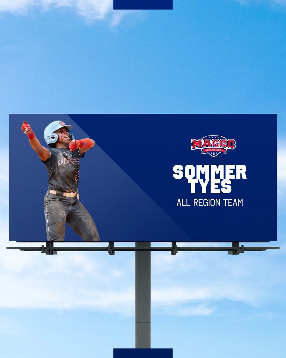 The awards keep coming for Sommer! Congrats on All Region Selection!