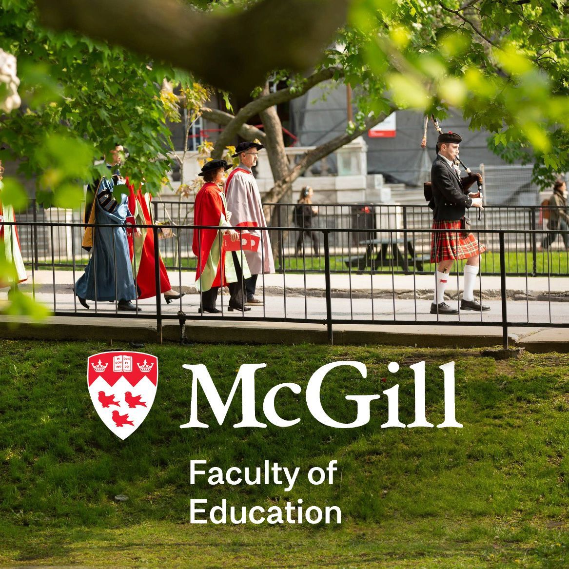 Our Faculty of Education Graduates are taking the stage today at 3:00 PM!  Get all the information about Convocation and the link to watch it live: mcgill.ca/x/iMw

#McGillGrad #McGillEducation
