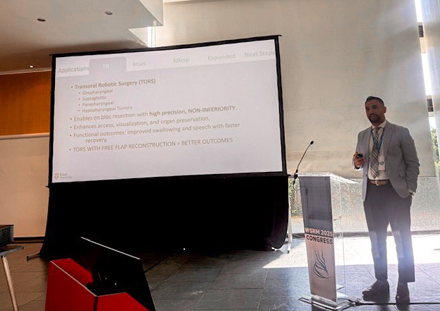 Dr. Rizwan Aslam, Tulane Doctors Head &amp; Neck Surgical Oncologist, presented at the World Society of Reconstructive Microsurgery 2025 Congress in Spain.

Dr. Aslam shared his expertise on robotic surgery in ENT procedures, continuing to shape the future of his field.
