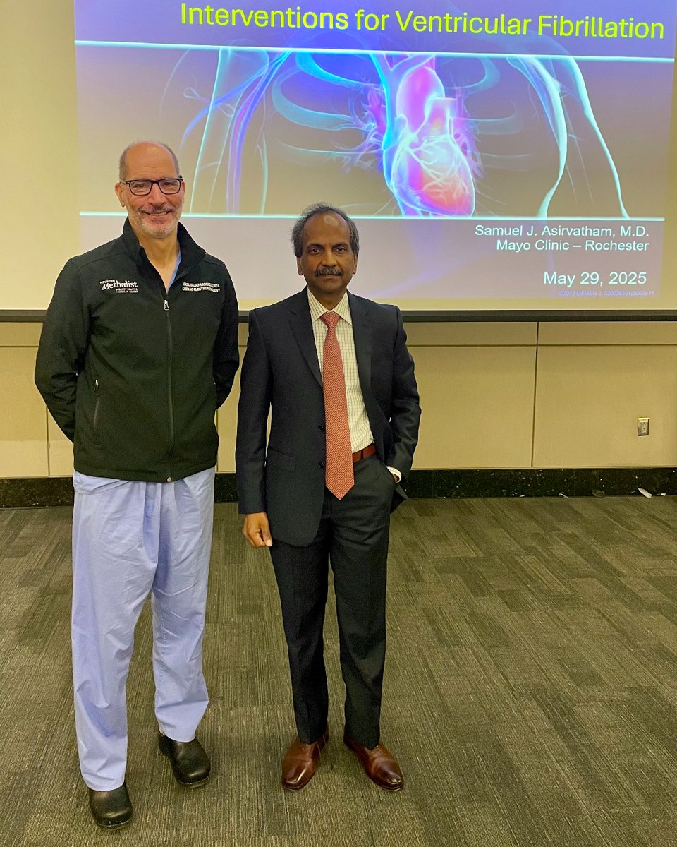 DeBakey CV Education - World Class CV Training (@debakeycvedu) on Twitter photo At Grand Rounds today we had the pleasure of hosting Dr. Samuel Asirvatham from Mayo Clinic. Join us In-person or online every Thursday, 8-9am CST. <a href="/AlanLumsdenMD/">Alan Lumsden, MD, CV Chairman/Director</a> <a href="/WilliamZoghbi/">WilliamZoghbi</a> #DeBakeyCVEducation #HoustonMethodist
Check out DeBakey's YouTube channel:
bit.ly/4jru9Ei At Grand Rounds today we had the pleasure of hosting Dr. Samuel Asirvatham from Mayo Clinic. Join us In-person or online every Thursday, 8-9am CST. <a href="/AlanLumsdenMD/">Alan Lumsden, MD, CV Chairman/Director</a> <a href="/WilliamZoghbi/">WilliamZoghbi</a> #DeBakeyCVEducation #HoustonMethodist
Check out DeBakey's YouTube channel:
bit.ly/4jru9Ei
