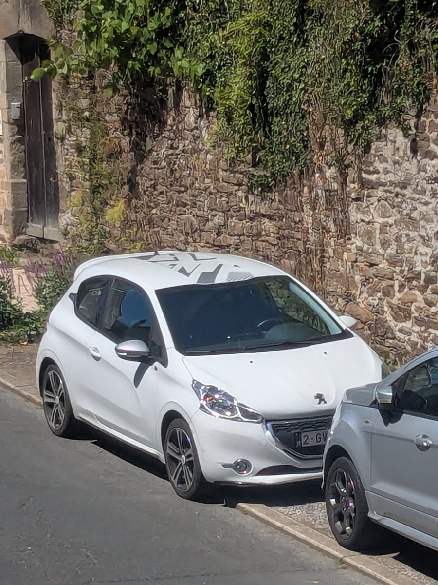 résultat des courses j'ai rien réussi à écouter c'était ambiance fenêtre ouverte et dialogue interne comme prévu !!

je vous montre une photo de ma voiture pour me faire pardonner elle est magnifique non ?! 🥰

(je vais aller la garer mieux promis laissez moi soufflez un coup !)