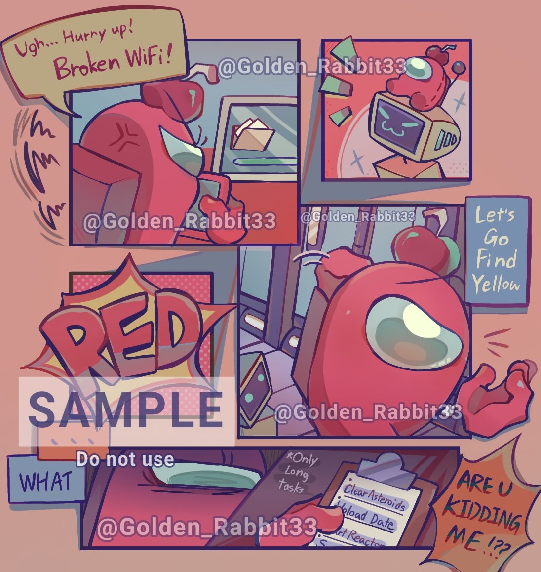 Golden_Rabbit33's tweet image. The first commission for a friend
#commission #amongusoc #amongusfanart #amongus