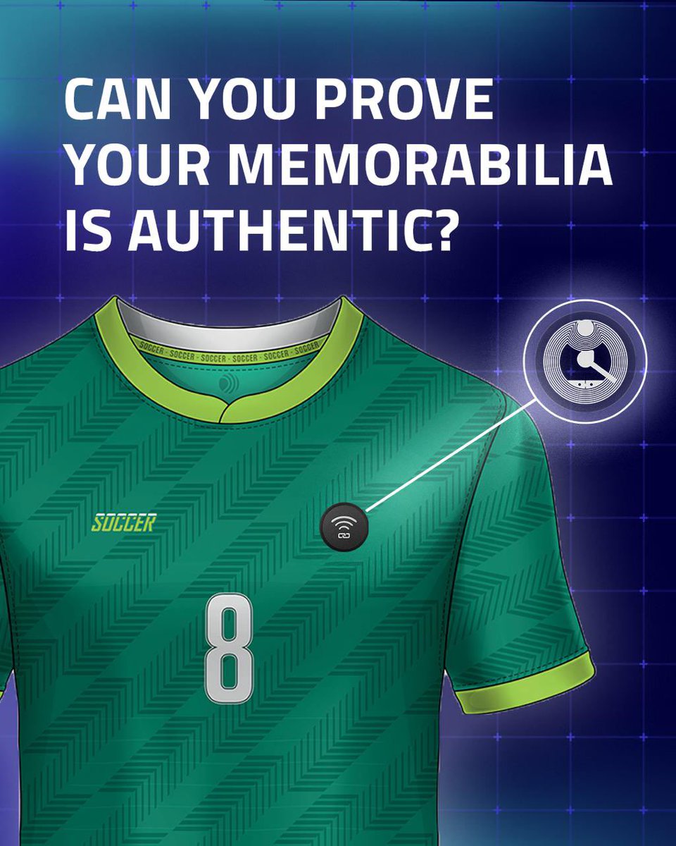 wovlabs_com's tweet image. Ever tried proving your signed jersey is actually real?
In the world of memorabilia, trust is everything, but most items still rely on paper certificates or outdated methods that are easy to fake or lose.
That’s why we’re bringing WoV Labs’ Digital Product Passport technology…