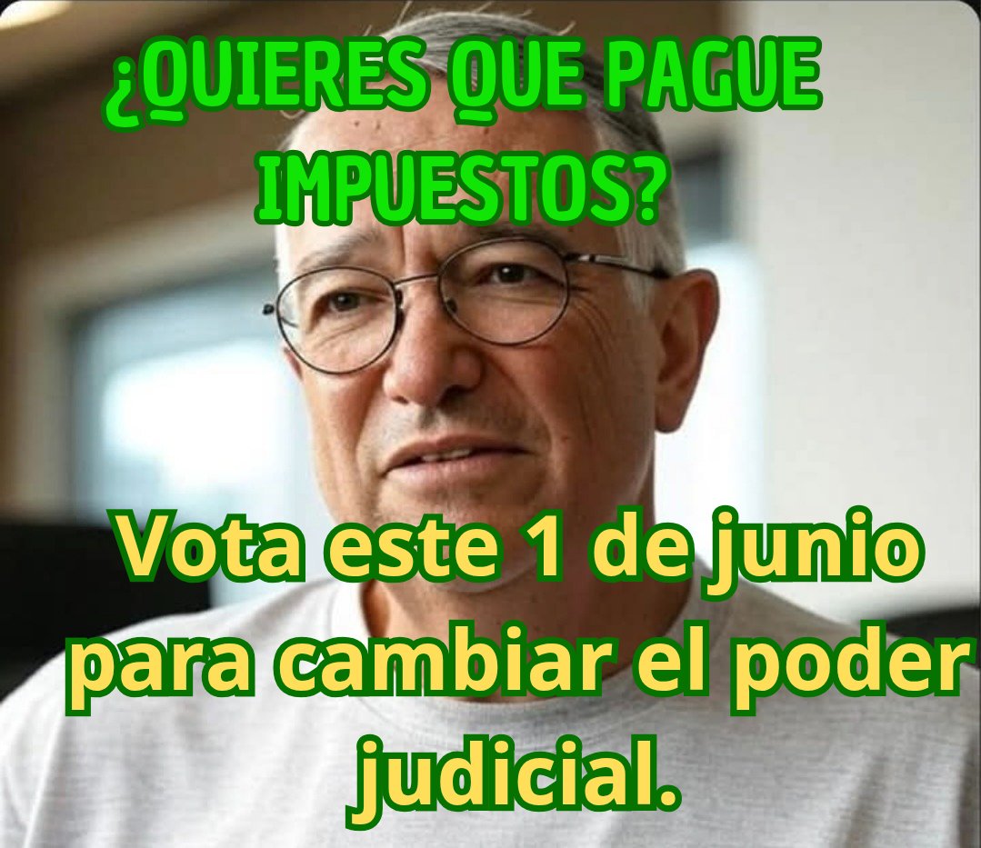 Estamos a solo un paso de que este usurero pague sus impuestos y acabar con sus privilegios.