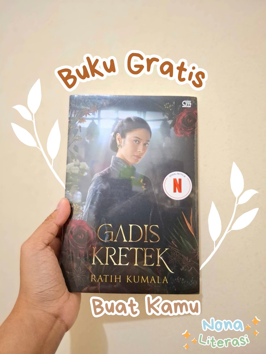 nonaliterasi's tweet photo. [GIVEAWAY BUKU dalam rangka 1 Bulan 1 Buku Gratis dari Nona Literasi] 🥳✨️🌻

Aloo teman-teman~ aku mau bagiin satu pcs Gadis Kretek (segel) karya Ratih Kumala secara gratis buat satu pecinta buku 📚 Syaratnya gampang aja~

Penasaran pengin ikutan? Let's check out! ⤵️ https://t.co/kyzObJecTF