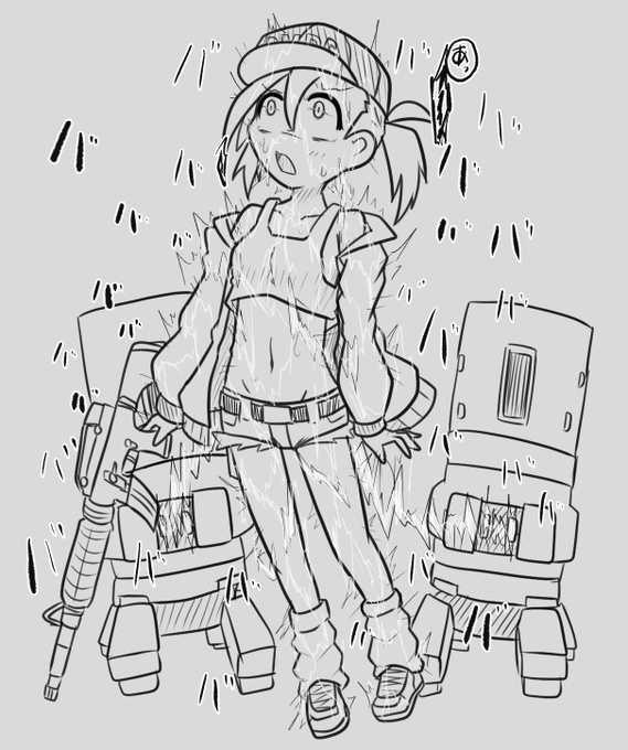 無限湧きする小型ドローン達に電撃攻撃される ないとろえくすぷれす の朝比奈さん 