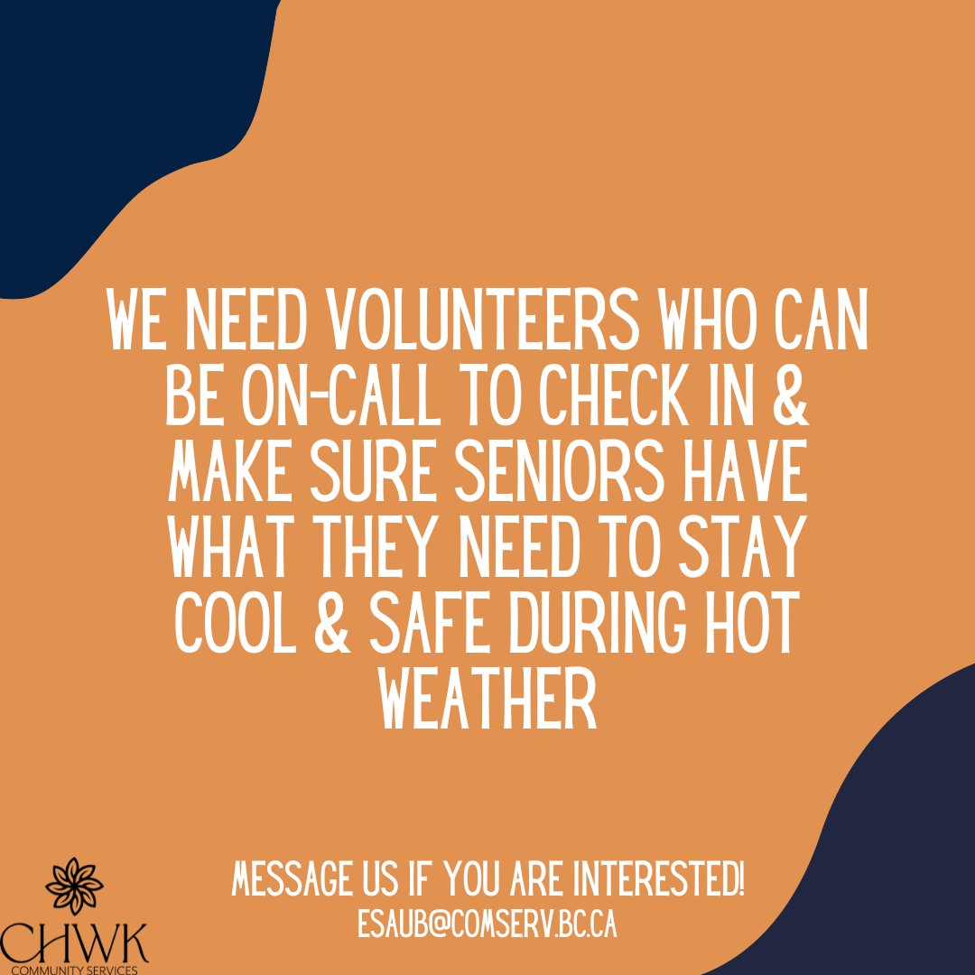 We need your help! Summer is about to start but the heat is already here!  🔆