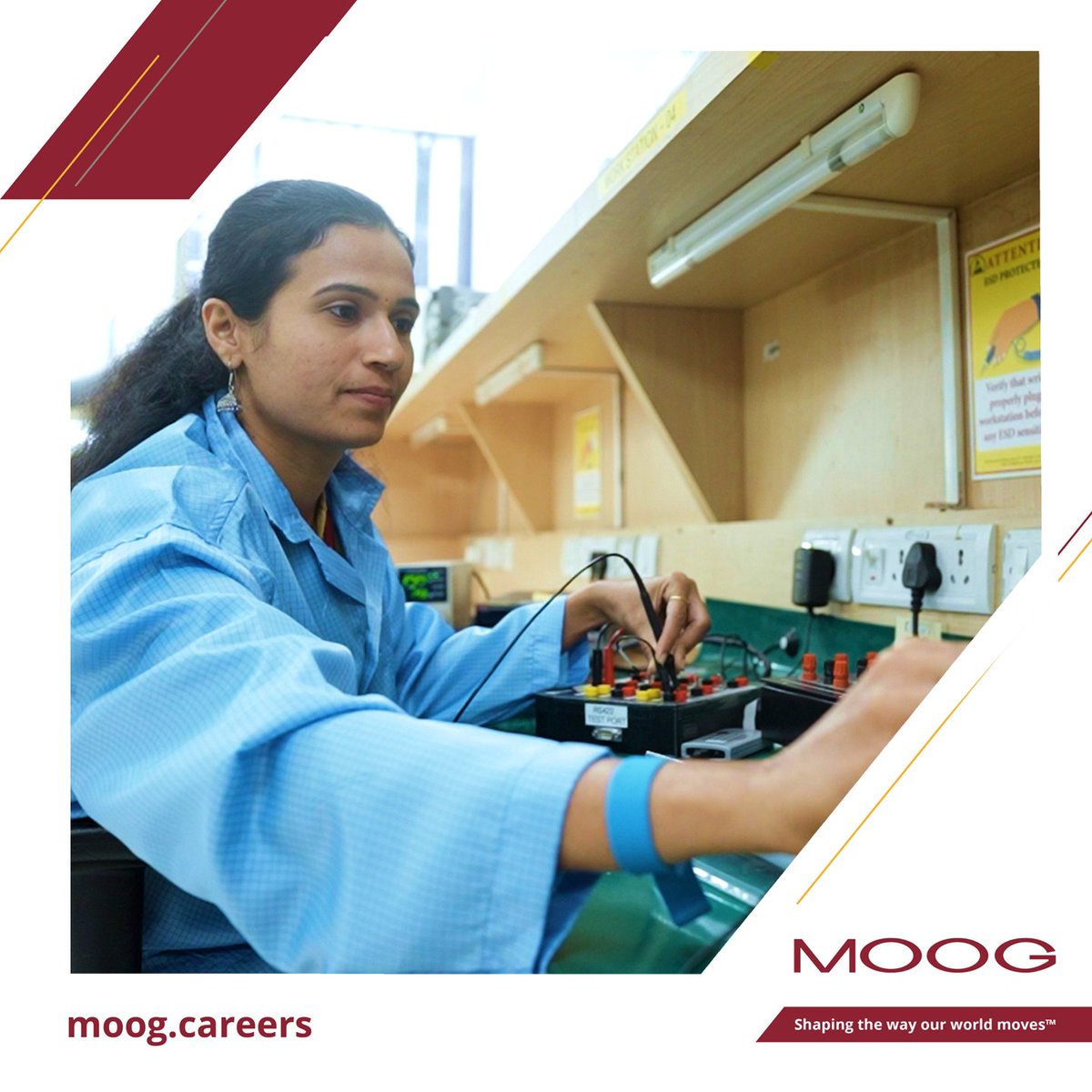 At Moog, ownership is part of our culture. We take pride in our work and embrace responsibility at every level. 

Ready to make your mark? moog.careers #moogcareers
