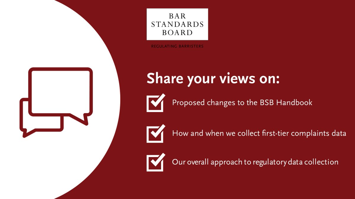 Bar Standards Board tweet media