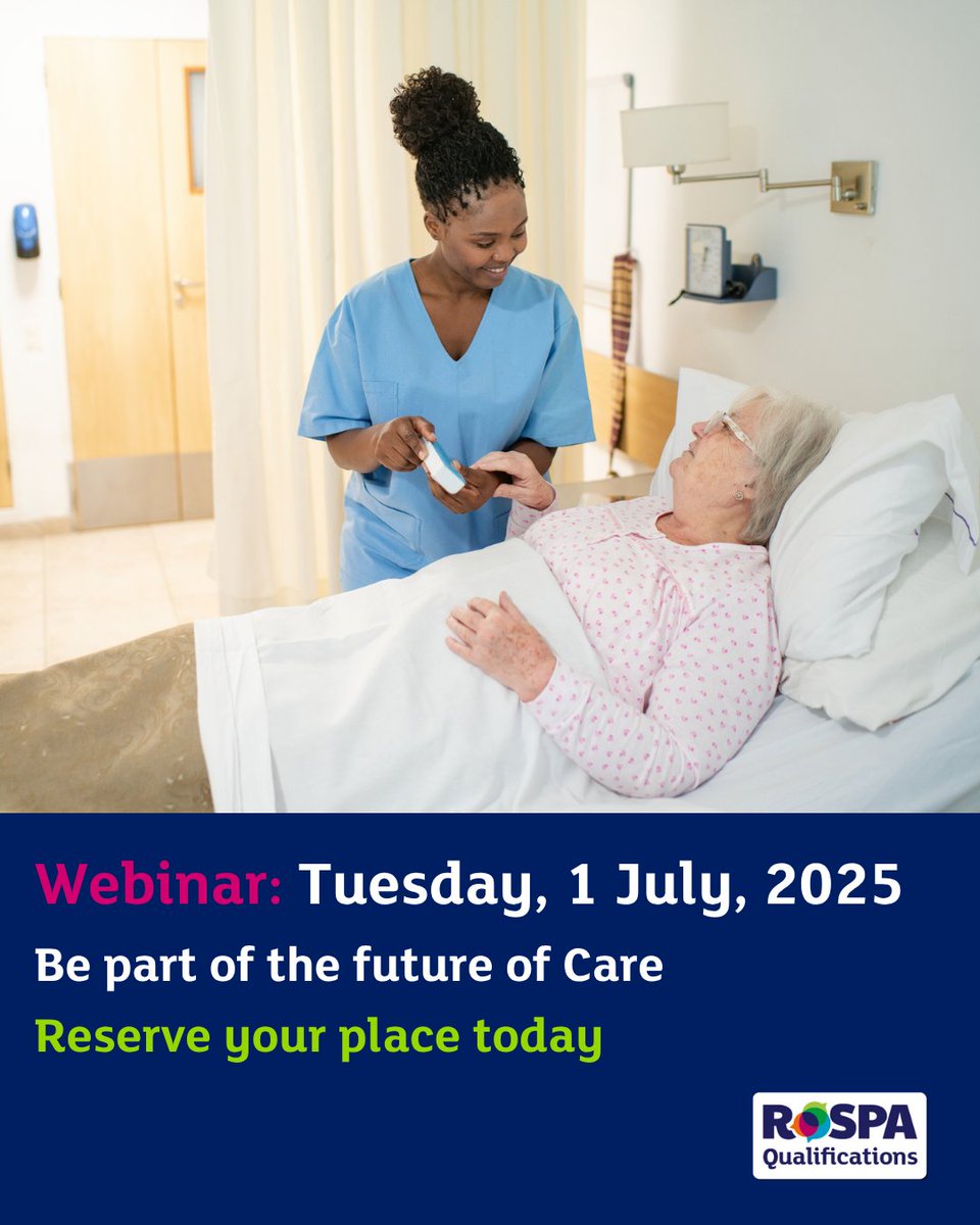 RoSPA (@rospa) on Twitter photo Revolutionising Care: The Power of Proportionate Single-Handed Support - Webinar
A person-centred approach to care delivery. Hear from <a href="/CareEngland/">Care England 💚</a> @A1RiskSolutions & RoSPA as they explore how it promotes independence and dignity. #Care
🎓 Register 👉 events.teams.microsoft.com/event/93fc5614… Revolutionising Care: The Power of Proportionate Single-Handed Support - Webinar
A person-centred approach to care delivery. Hear from <a href="/CareEngland/">Care England 💚</a> @A1RiskSolutions & RoSPA as they explore how it promotes independence and dignity. #Care
🎓 Register 👉 events.teams.microsoft.com/event/93fc5614…