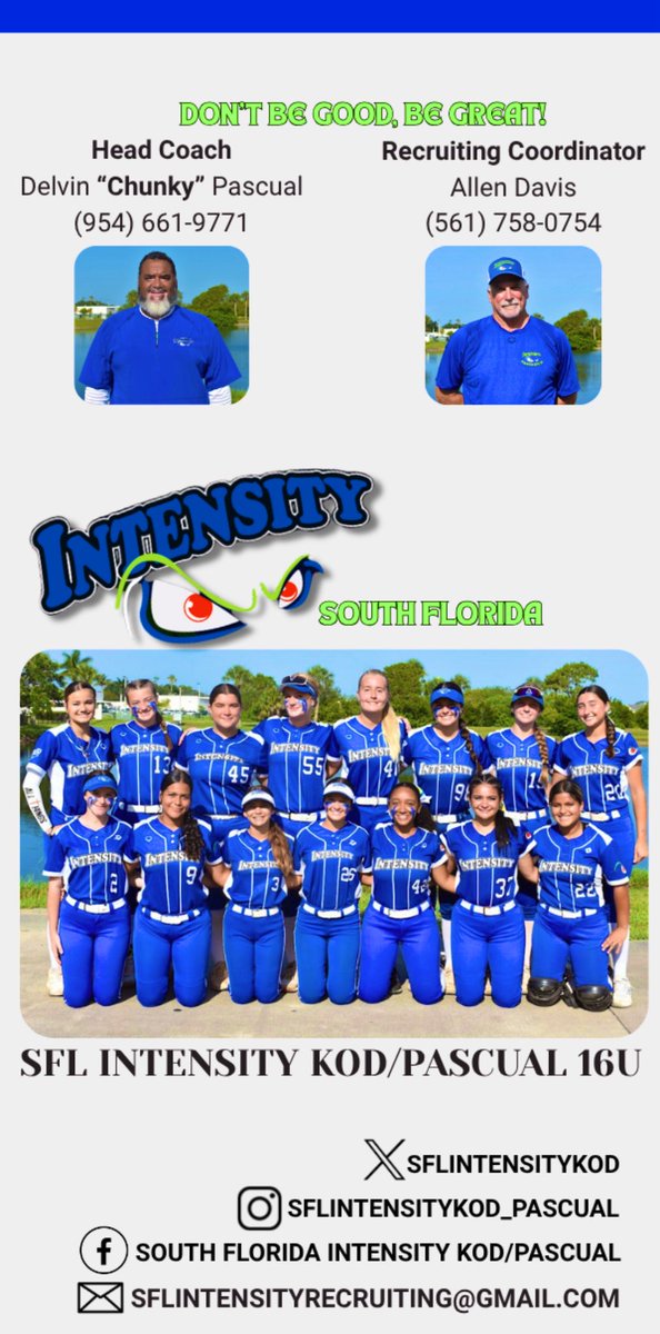 Head Coach ChunkyPascual
<a href="/AJPagan2026/">Ashanti “AJ” Pagan</a> <a href="/FriendAudra2027/">Audra Friend (2027)</a> <a href="/SophiaRusso2028/">Sophia Russo</a> <a href="/Alyssawalczak55/">Alyssa Walczak</a> <a href="/RileyBoop2028/">Riley Boop</a> <a href="/BriCardoso2027/">Brielle “Bri” Cardoso</a> <a href="/danidavis_15/">Danielle Davis</a> <a href="/MadisonL2027/">Madison Leonard</a> <a href="/ArianaArroyo09/">Ariana Arroyo</a> <a href="/mmejia2026/">Madison Mejia</a> <a href="/HayleeT2027/">Haylee Taylor</a> <a href="/danicamckeehan3/">danica.mckeehan3</a> <a href="/GabrielaT_42/">Gabriela Thigpen</a> <a href="/brianaesco2027/">Briana Escobar</a> <a href="/MalloryG2026/">Mallory Gulotta</a>