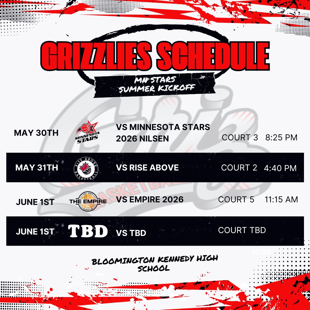 X. Muñoz (@coachxmunoz) on Twitter photo Back at it again with <a href="/MNGrizBBall/">Minnesota Grizzlies Basketball</a>
Come check us out this weekend!
<a href="/mngrizhoops/">Michael Munoz</a> Back at it again with <a href="/MNGrizBBall/">Minnesota Grizzlies Basketball</a>
Come check us out this weekend!
<a href="/mngrizhoops/">Michael Munoz</a>