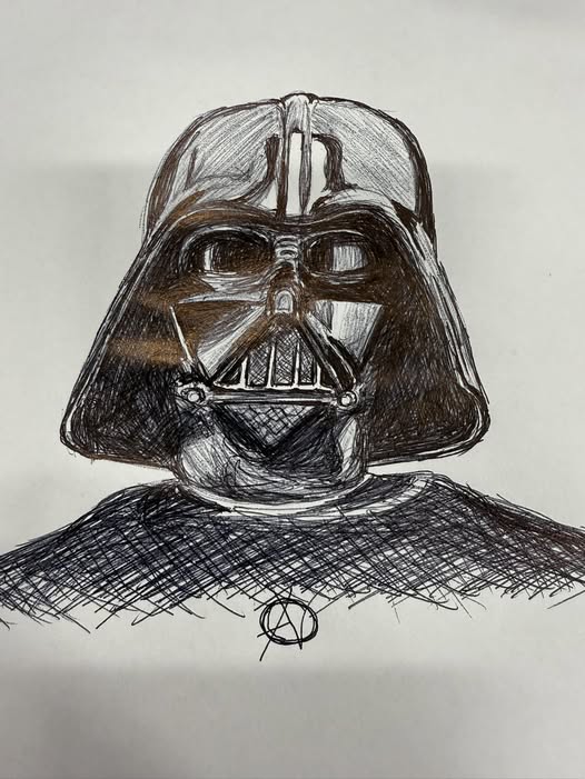 You don't know the power of a Fisher Space Pen until a fan uses one to rough sketch Darth Vader on printer paper. We love our fans, their creativity, and belief in Fisher Space Pens. Let's light up our feed with Fisher Pen sketches.

Thanks to Alex Ross Vanover for tagging us on