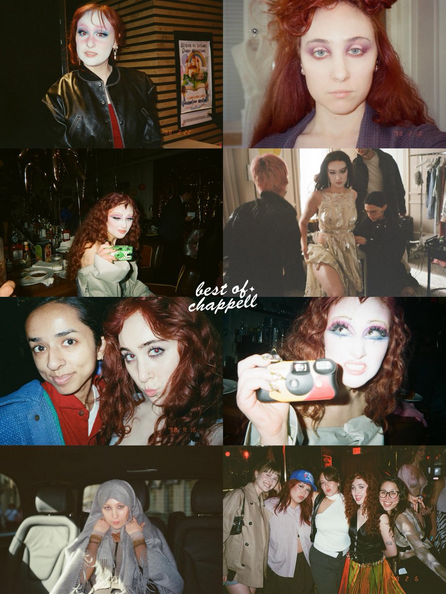 Chappell Roan via Instagram:

“i got some film back :p”