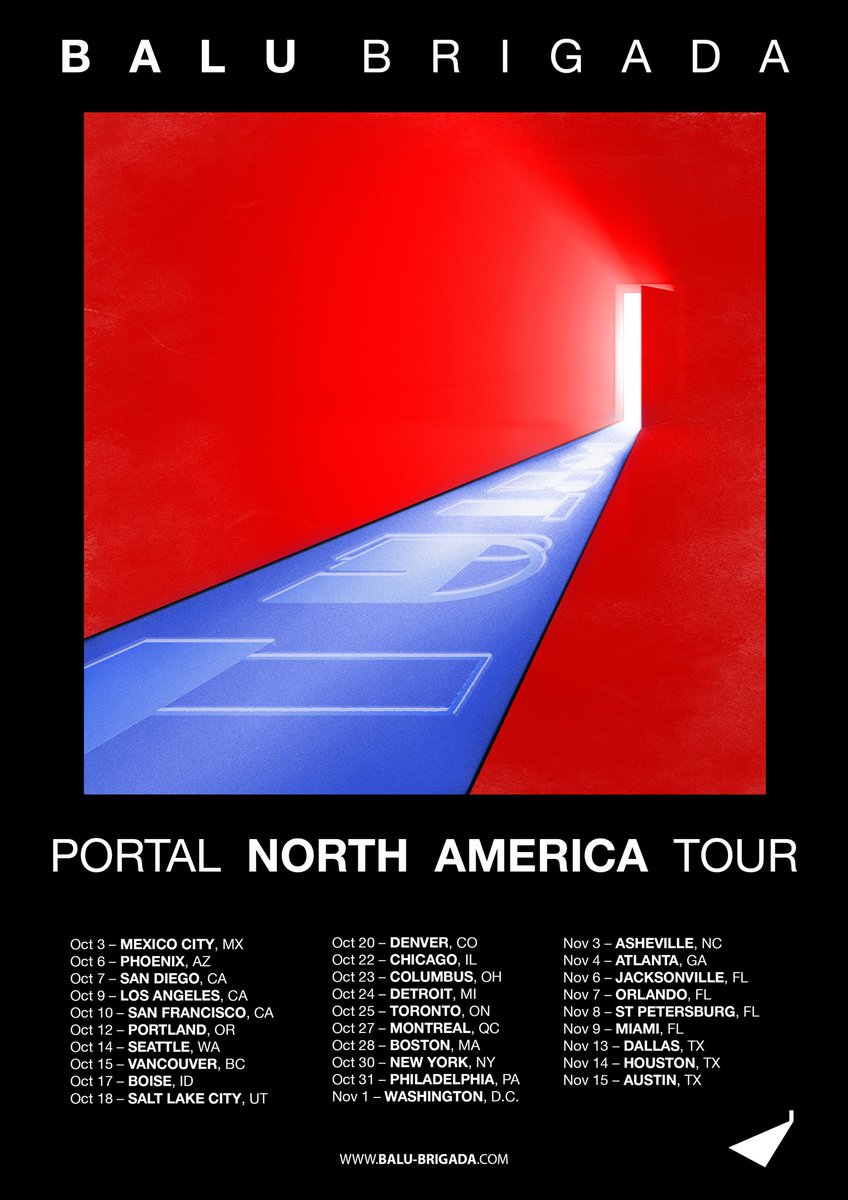 BaluBrigada's tweet image. We’re also properly ecstatic to get to play it to you live.
North America, you’re up first. See you in October.
balu-brigada.com/tour/