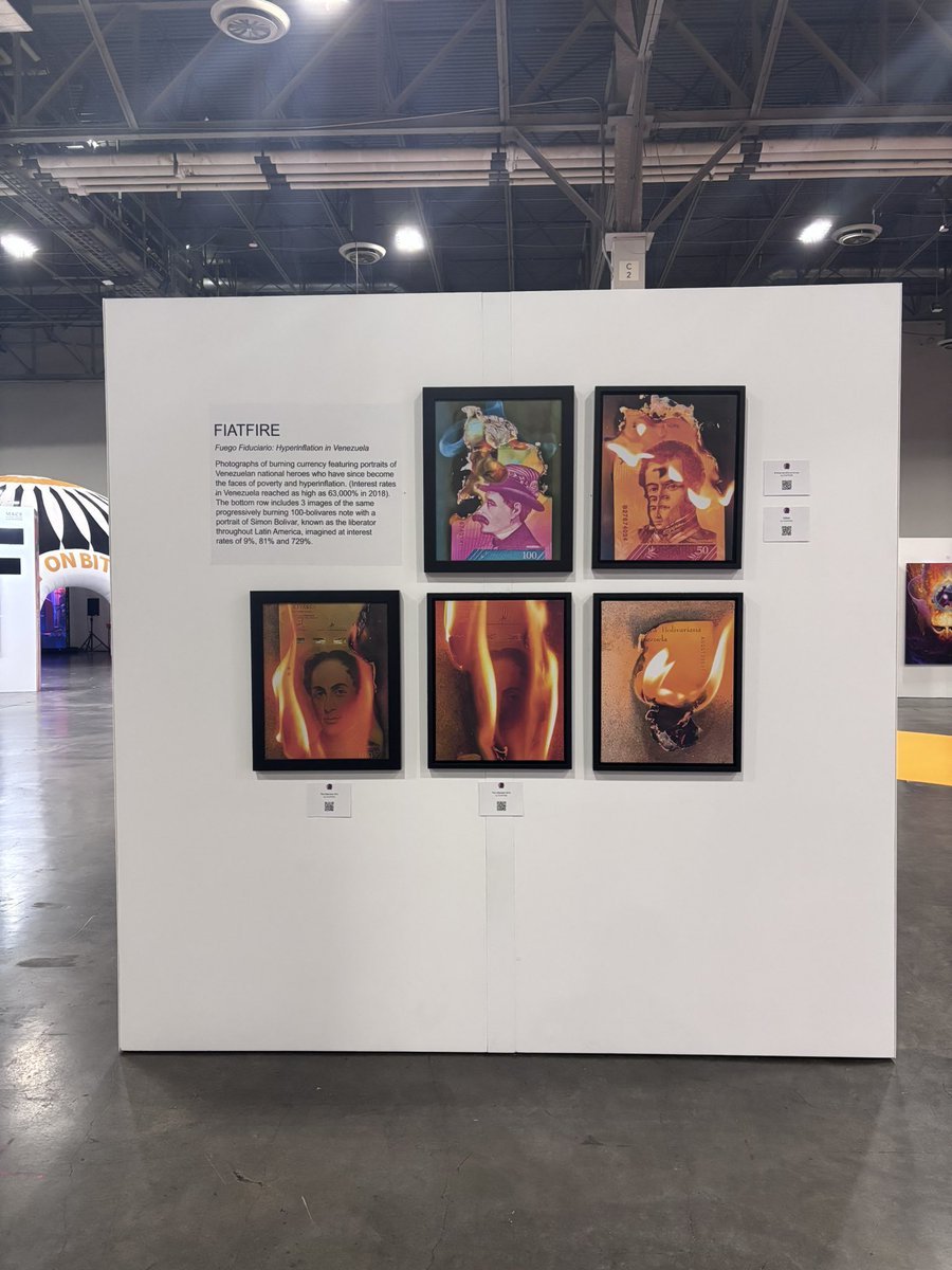 FIATFIRE 🔥 🔥🔥 (@firedfiat) on Twitter photo HOURS LEFT ON AUCTION. LINK BELOW to <a href="/scarcedotcity/">Scarce.City</a> <a href="/btcArtGallery/">Bitcoin Art Gallery</a>. Final day frenzy. Thanks to all the bidders. Macro legend <a href="/LynAldenContact/">Lyn Alden</a> and <a href="/saylor/">Michael Saylor</a> rumored to have lingered, but latter could not "leverage" the QR code. Same for sometimes solana soldier <a href="/dotkrueger/">Fred Krueger</a>. ONLY HOURS LEFT ON AUCTION. LINK BELOW to <a href="/scarcedotcity/">Scarce.City</a> <a href="/btcArtGallery/">Bitcoin Art Gallery</a>. Final day frenzy. Thanks to all the bidders. Macro legend <a href="/LynAldenContact/">Lyn Alden</a> and <a href="/saylor/">Michael Saylor</a> rumored to have lingered, but latter could not "leverage" the QR code. Same for sometimes solana soldier <a href="/dotkrueger/">Fred Krueger</a>. ONLY