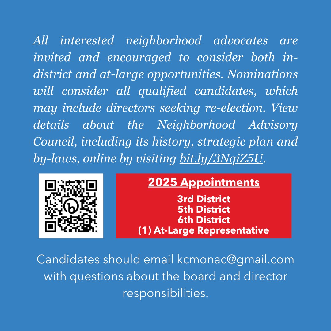 Kansas City Neighborhood Advisory Council tweet media