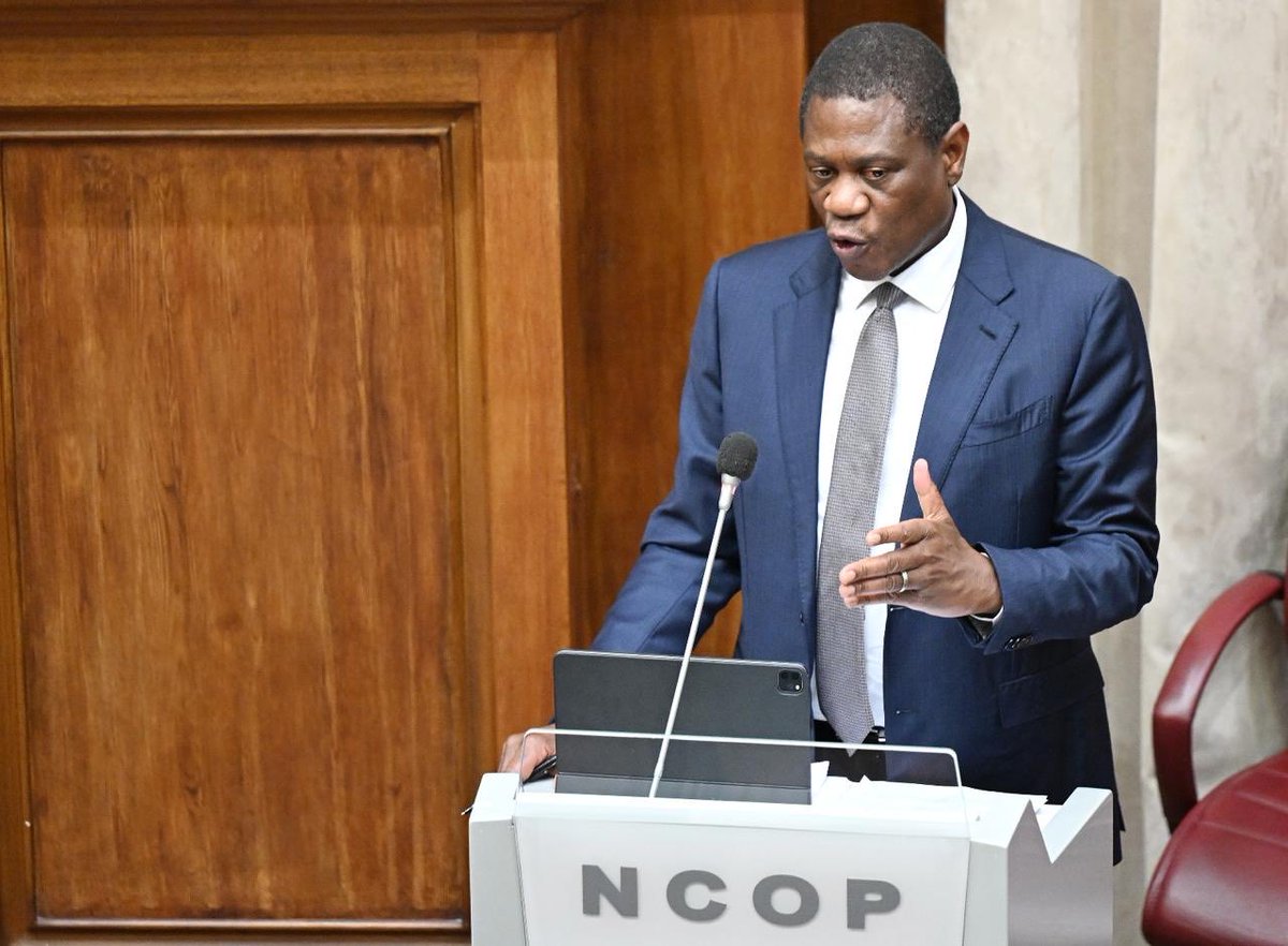 Deputy President Mr Paul Mashatile replying to oral questions from delegates to the NCOP. The procedure for putting questions to the Deputy President is one of the ways in which Parliament holds the Executive accountable. #7thDemocraticParliament