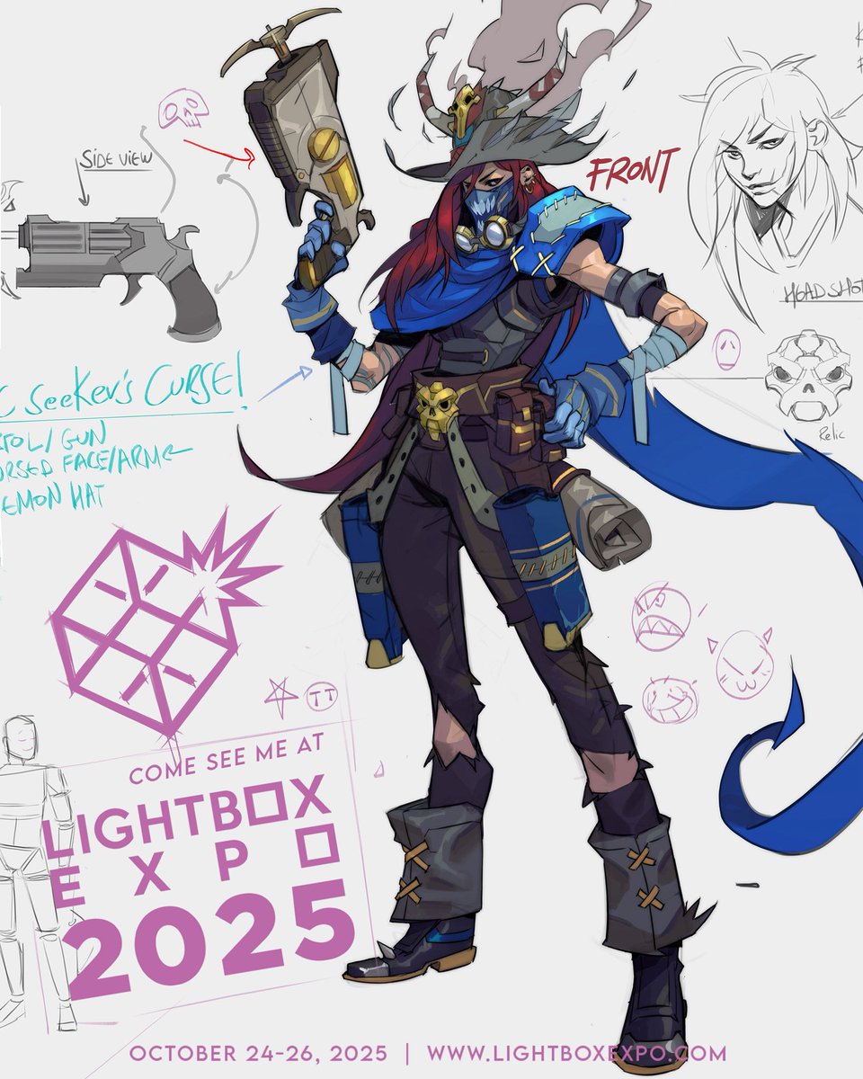 Super excited to head back to <a href="/LightBoxExpo/">LightBox Expo</a> I’ll have a booth, giving talks, and so much more amazing stuff! 

Can’t wait to share all the details with you soon! 😎✨ Khat Artbooks will be available at the event! 

Tickets on sale at lightboxexpo.com #lightboxexpo2025