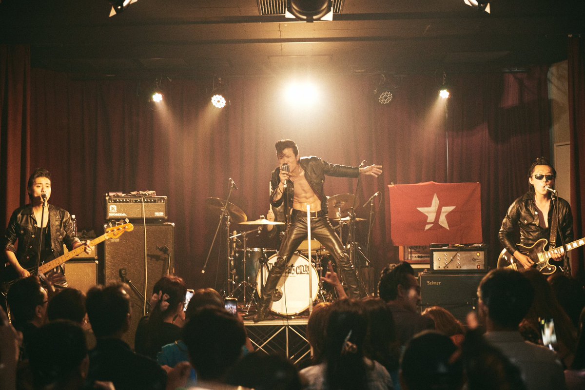 JohnnyPandora's tweet photo. 2025/05/28

[TAIWAN BOSOU ROCK TOUR 2025]

Tour Finals!!
OGIKUBO TOP BEAT CLUB 

Photo by Masamori Takeda https://t.co/XPKz1enXhE