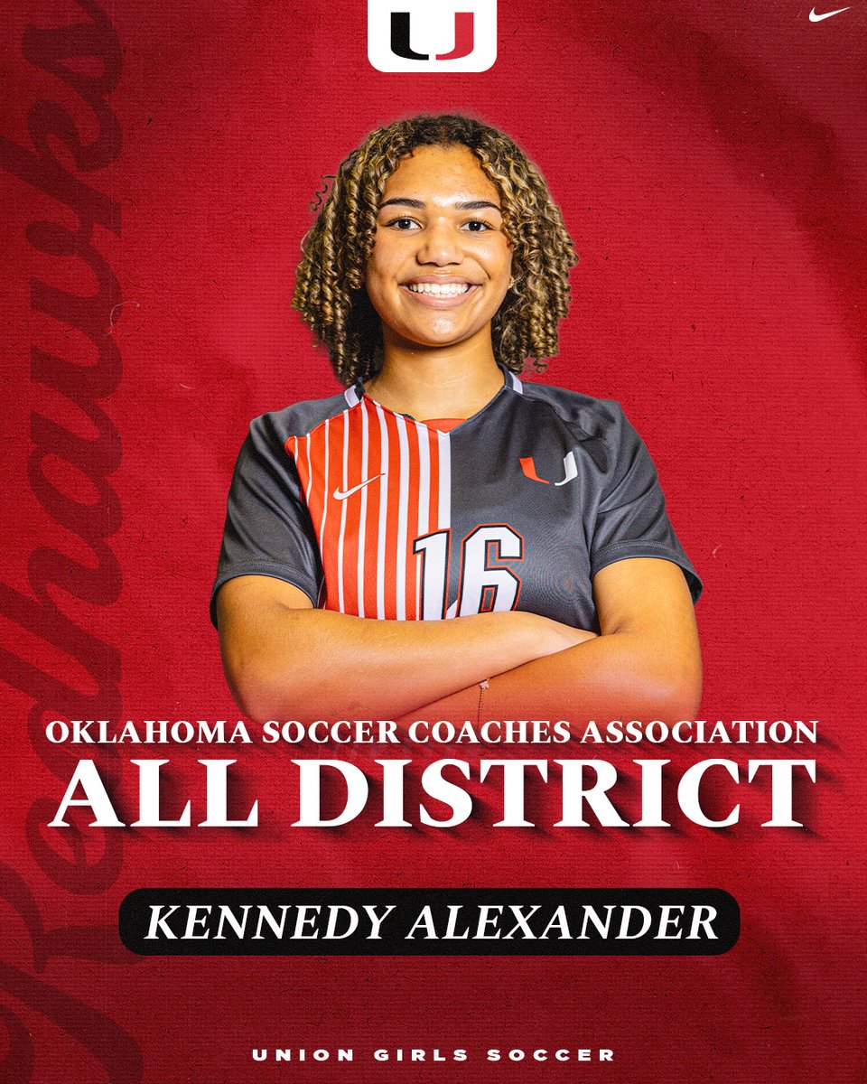 Shoutout to Kennedy Alexander for locking in OSCA All District honors!
A multi-sport star who raises the game every time she steps on the field or court.
#UnionSoccer #UnionTennis #MultiSportAthlete #AllDistrict