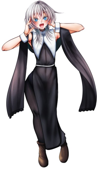 今回の立ち絵。信者。 