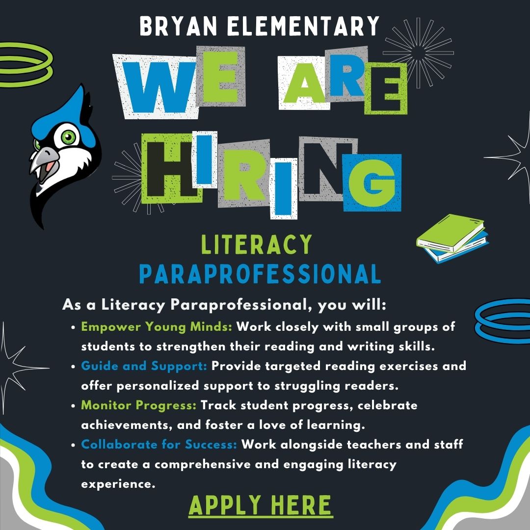 Come join our team! 💙Apply here! millard.schoolspring.com/?jobid=5196840