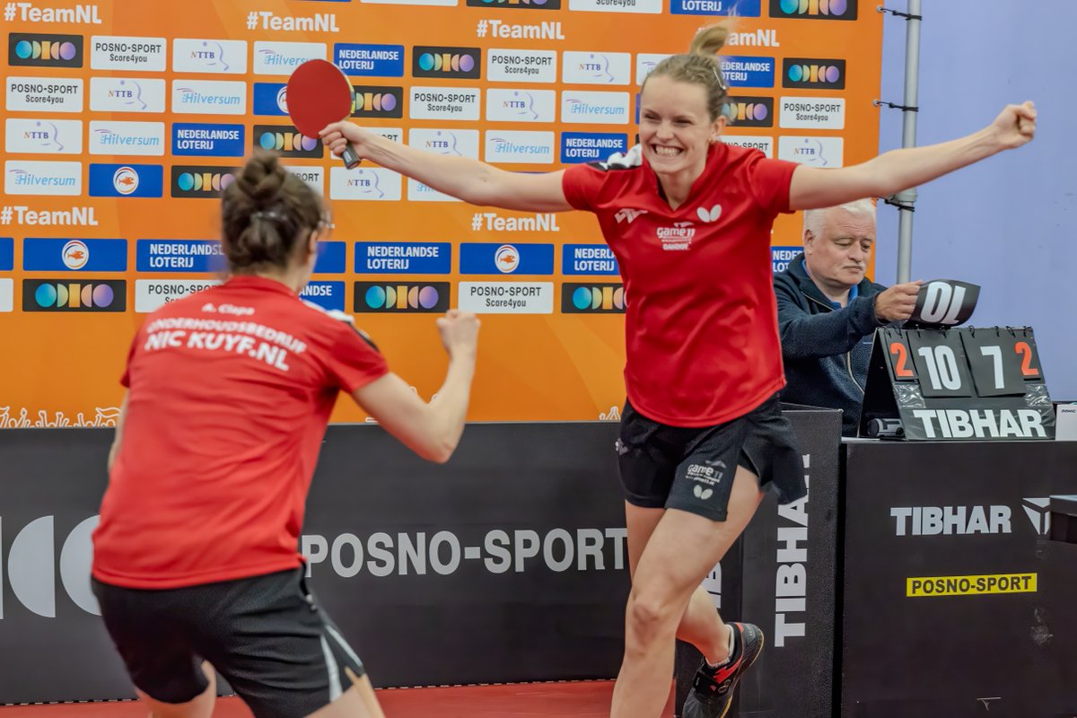 🏓 VTV wint voorjaarstitel na thriller tegen Dozy Den Helder!

In een zinderende finale viel de beslissing pas in het dubbel🏆

📅 Zondag 1 juni: finale om de landstitel in Hilversum!
📍 11:30 uur | Live of via YouTube
👉tafeltennis.nl/eredivisie/vtv…

#tafeltennis #eredivisie