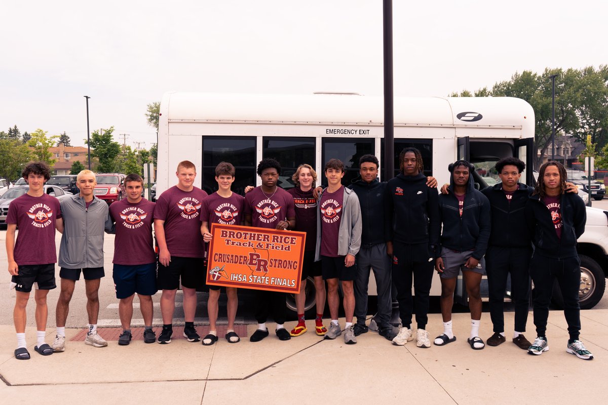 Good luck to the track and field team who just left for the State Finals!
GO CRUSADERS!