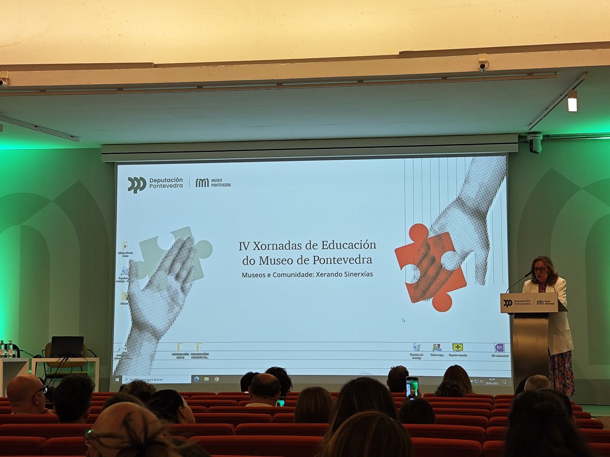 Grazas #MuseoPontevedra por organizar as IV Xornadas de Educación. Un pracer participar un ano máis! 👏🏻♥️