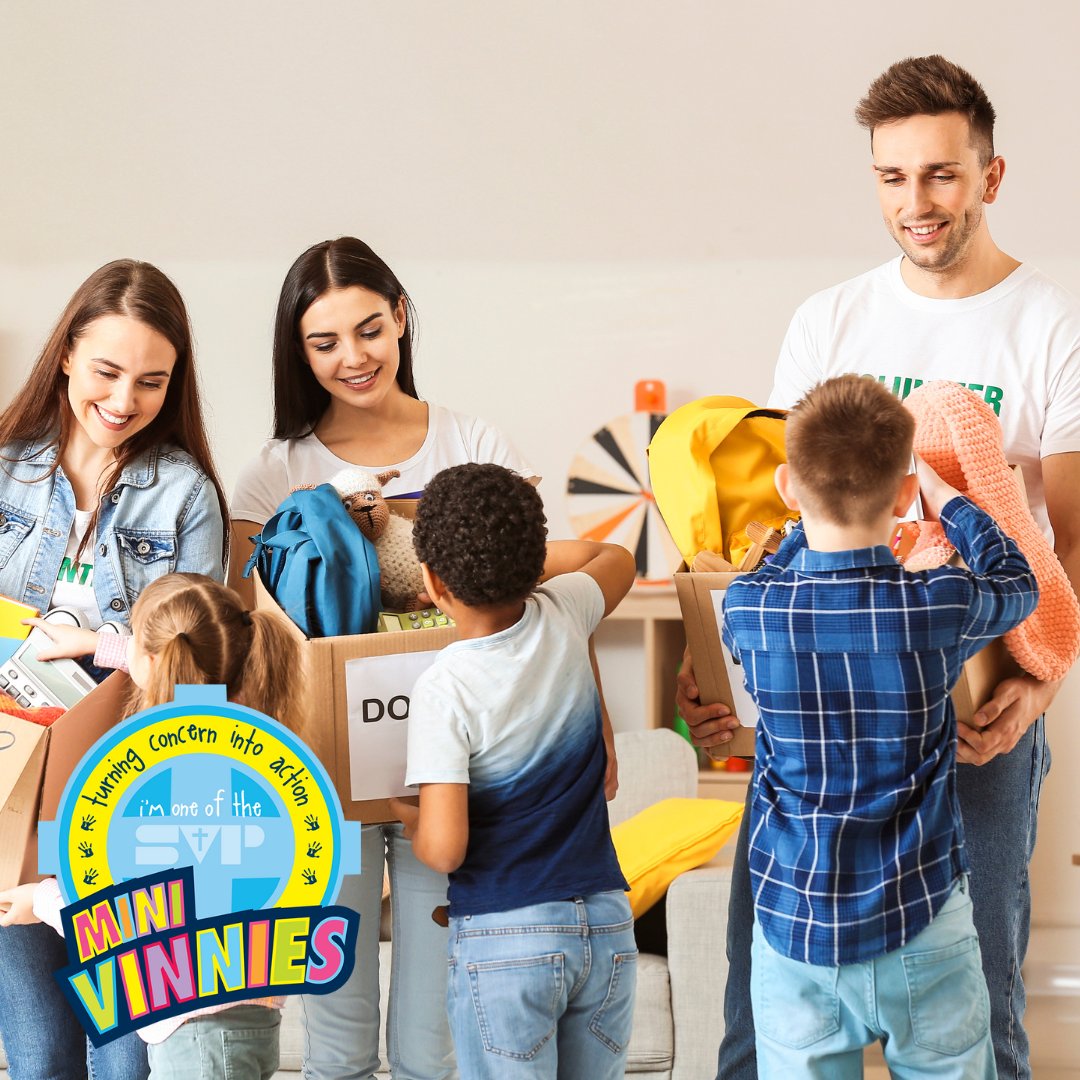 Volunteers’ Week (2nd-8th June) is a chance to recognise, celebrate and thank the UK’s incredible volunteers for all they do. Could your Mini Vinnies share with the school about their volunteering experience, or make cards of thanks for those who volunteer at the school/parish?