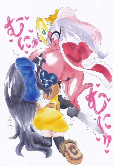 #クリエイター様の中にピンクの作品をお持ちの方はいらっしゃいませんか
ピンク!ピンク!ピンク!ピンク!
うちの子でピンクといえば"北の魔王"セラス=リ=オーネスちゃんです 