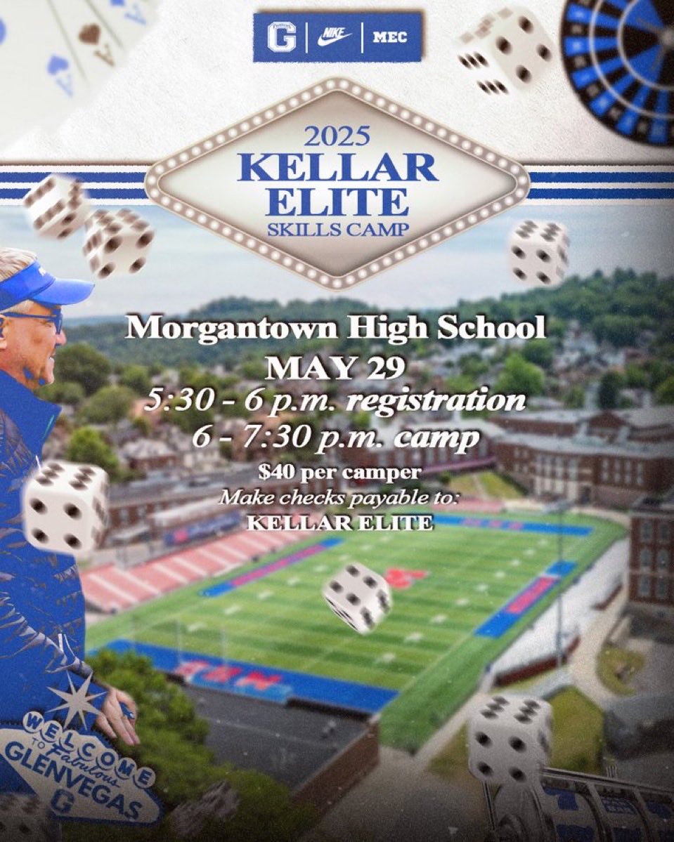 CoachBrianHill's tweet image. Let’s Go Morgantown!! Looking for ballers at our camp tonight !!