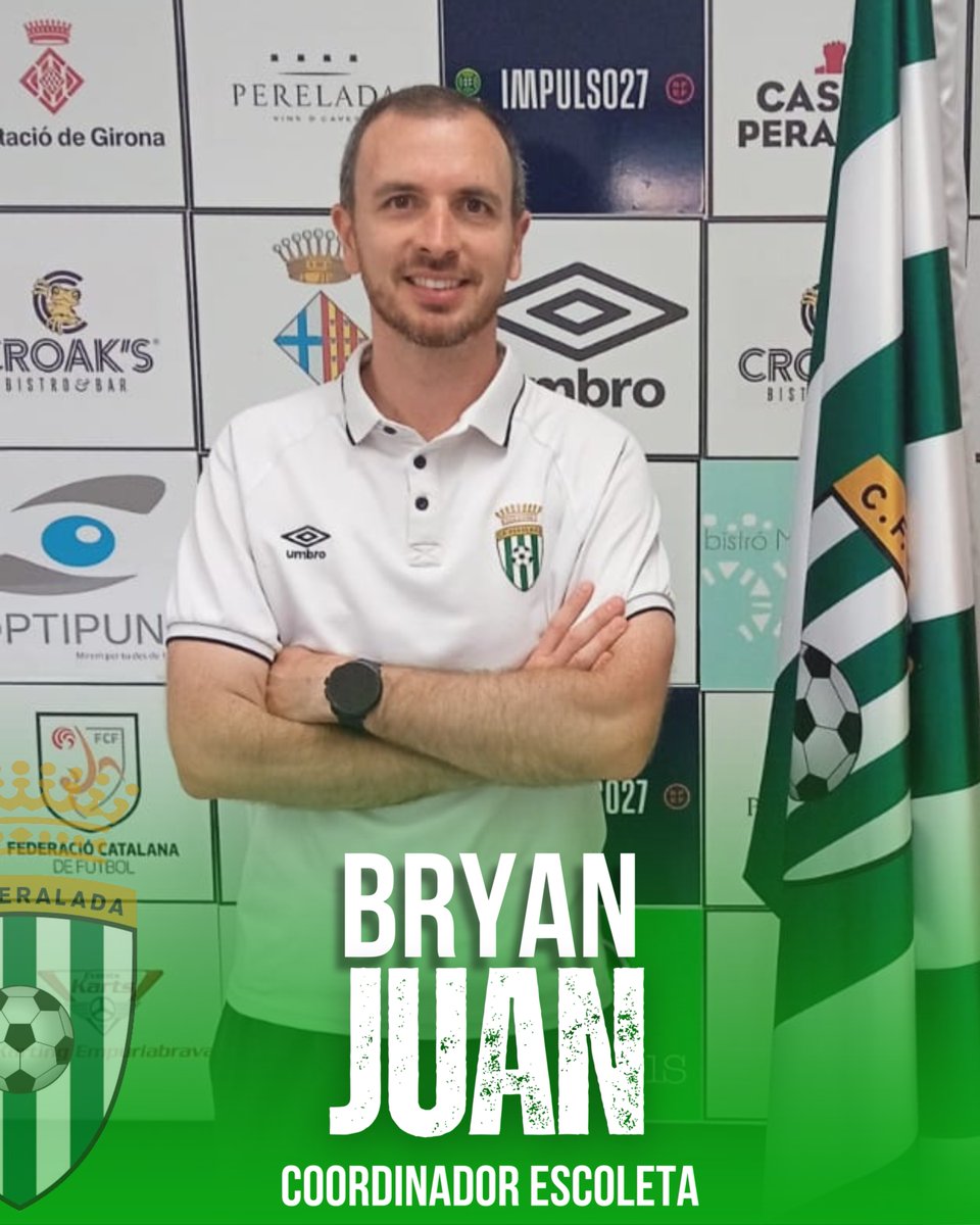 📣𝗖𝗢𝗠𝗘𝗡𝗖𝗘𝗠 𝗔 𝗣𝗥𝗘𝗣𝗔𝗥𝗔𝗥 𝗟𝗔 𝟮𝟱/𝟮𝟲📣

Ens fa molta il·lusió anunciar que Bryan Juan serà el nou coordinador de l'Escoleta, S7 i S8! 💚⚽

4a temporada al club, passió formativa, valors i... enhorabona per la paternitat! 👶

Molta sort, Bryan! 🙌

#somperalada