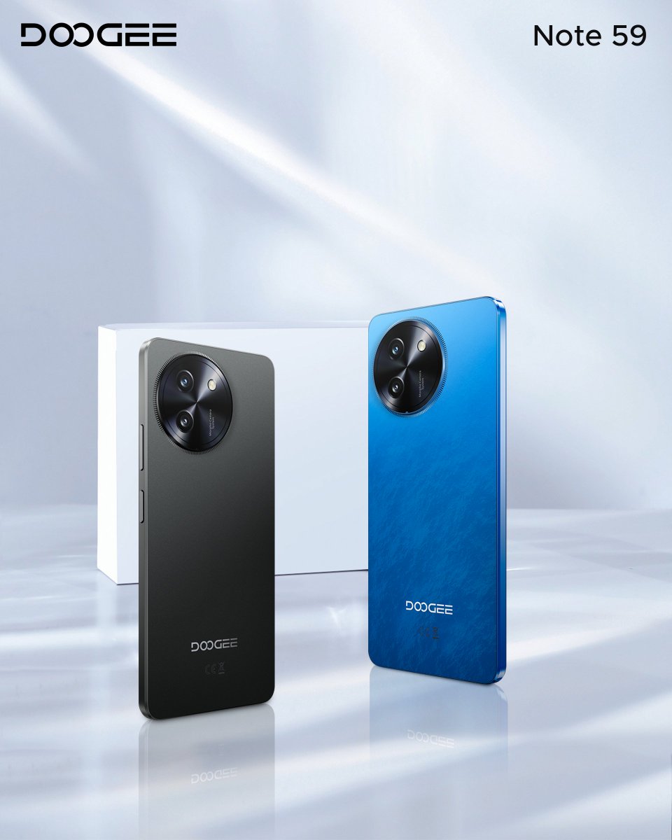 Express your style with the N59 Series' vibrant color options for your mobile devices. Stylish colors never fail.
Note 59: amzn.to/3ZAlQ1C
Note 59 Pro: amzn.to/3Z6XgVX
Note 59 Pro+ : amzn.to/4mGg34O
#Doogee #Doogeemobile #Smartphone #DoogeeN59